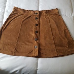 Button up skirt